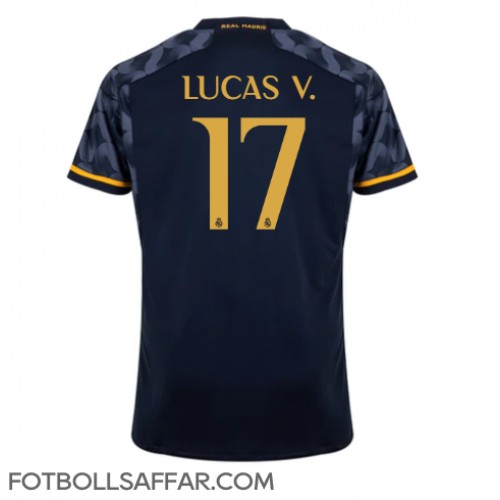 Real Madrid Lucas Vazquez #17 Bortatröja 2023-24 Kortärmad